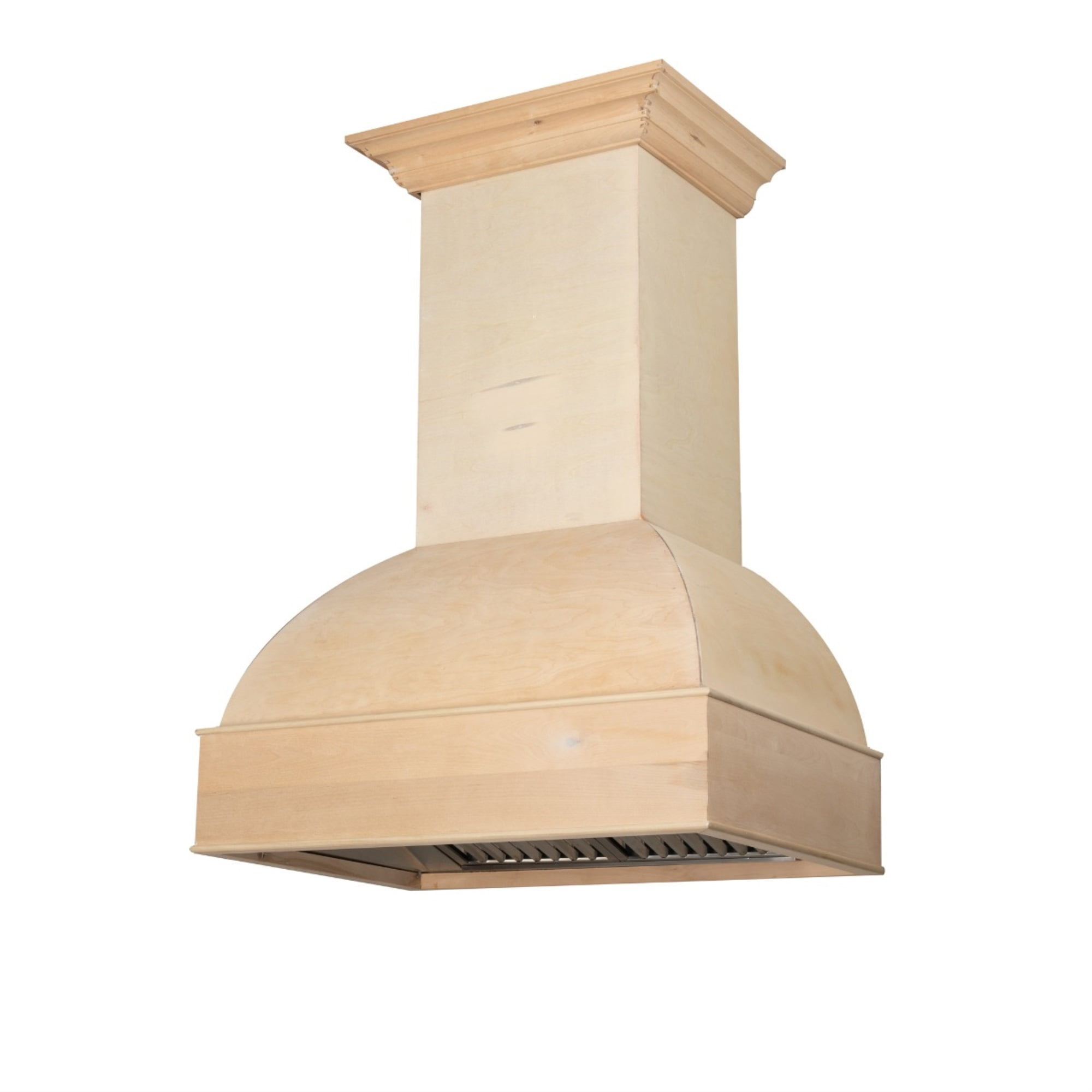 ZLINE 30 in. Unfinished Wooden Wall Mount Range Hood Includes Motor