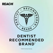 REACH Mint Waxed Dental Floss, 55 Yard