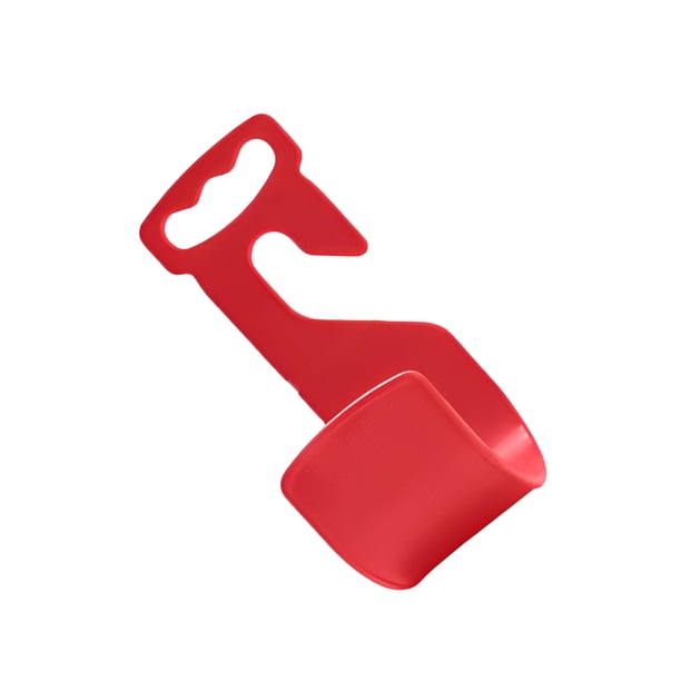 Inteprter Soporte para manguera, soporte para tubería, estante de almacenamiento, instalación práctica, accesorios para el hogar, colgador de Decoración del hogar Rojo 23.5 cm * 11 cm * 9 cm