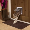 thumbnail image 5 of Puerta con trampilla para gatos, puerta para mascotas con bloqueo de 4 vías, puerta para gatos resistente a la intemperie, puerta para mascotas resistente a la intemperie de fácil instalació, 5 of 5