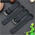 thumbnail image 3 of Correa de reloj goma para Timex WATCH T2N720 T2N721 TW2T76300 deportiva silicona Hebilla acero, 3 of 3