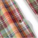 thumbnail image 4 of Mens Manga Corta Botón Abajo Camisas Cuadrado Gira-Abajo Cuello Casual Blusa, Camisas de Hombre Casual, 4 of 8