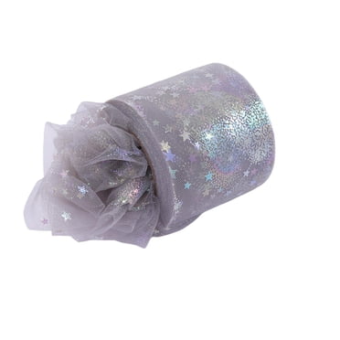 Aazon.co: Sparkling Tulle Ribbon Roll Glitter Sequin Tulle Roll Esh...