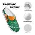 thumbnail image 5 of Kdxio Merry Christmas 2025 Women's Men's Slippers Plush Slip-On House Slipper for Winter Indoor Soft Cushion Non-slip Fluffy Slides Slippers-11, 5 of 7