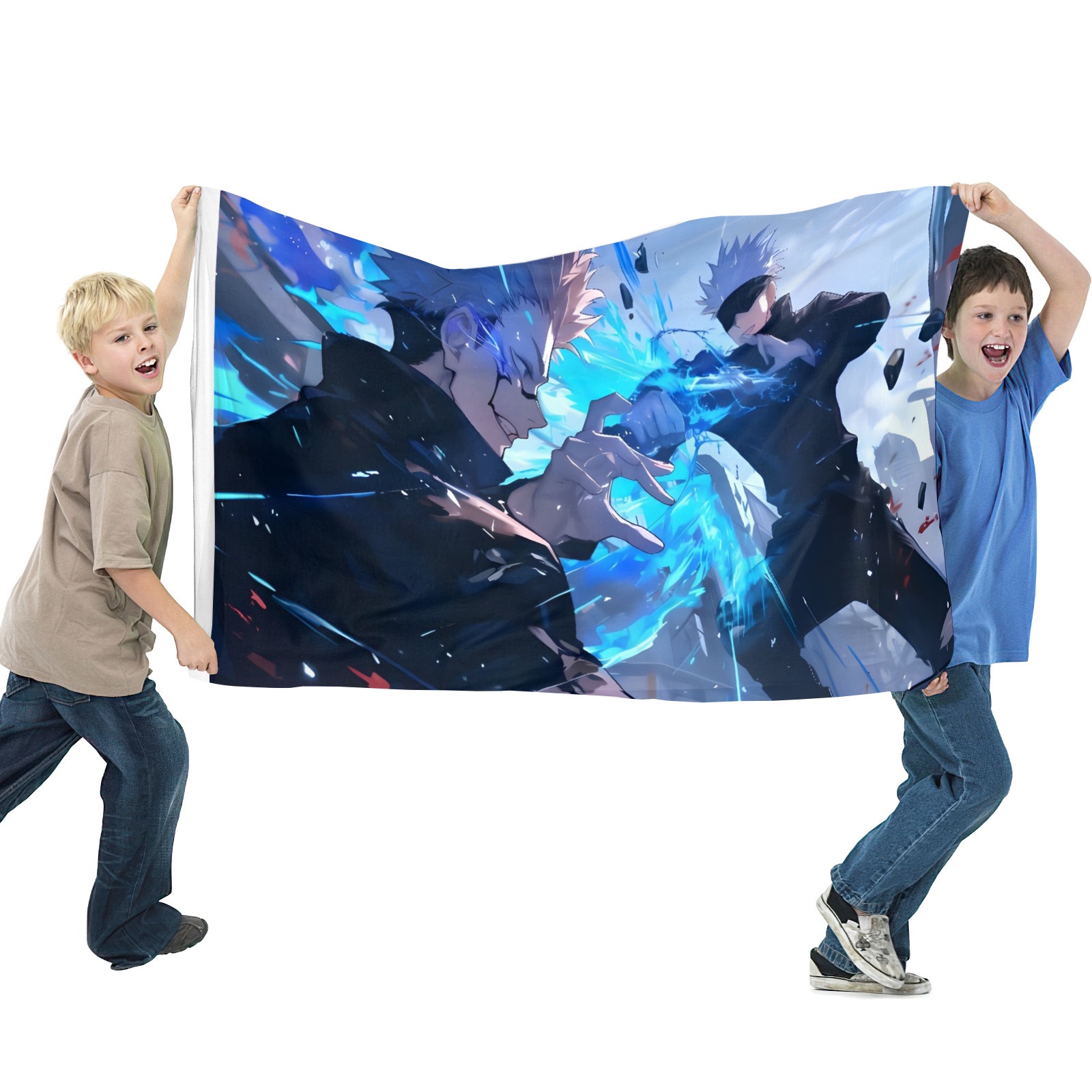 Flags for Satoru Gojo Decorations for Home, Outside, Indoor Outdoor Flag, House Flag Party Funny Gift Banner 3×5 FT