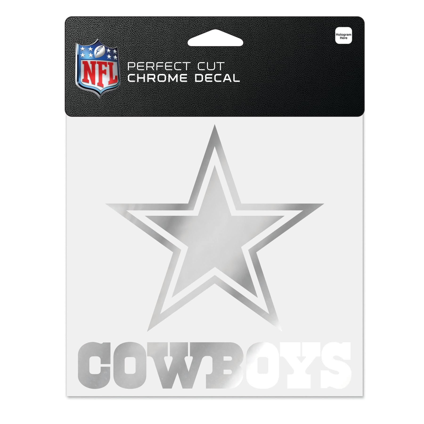 Cowboys  SIDE DECALS with STRIPES..... White and 2-Navy 