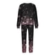 thumbnail image 4 of Puntoco Conjunto de sudadera y pantalones de manga larga con estampado informal para mujer Puntoco Puntoco-4725, 4 of 5