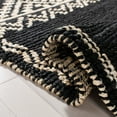 thumbnail image 5 of SAFAVIEH Natural Fiber Arianne Geometric Area Rug, Black, 5' x 8', 5 of 7