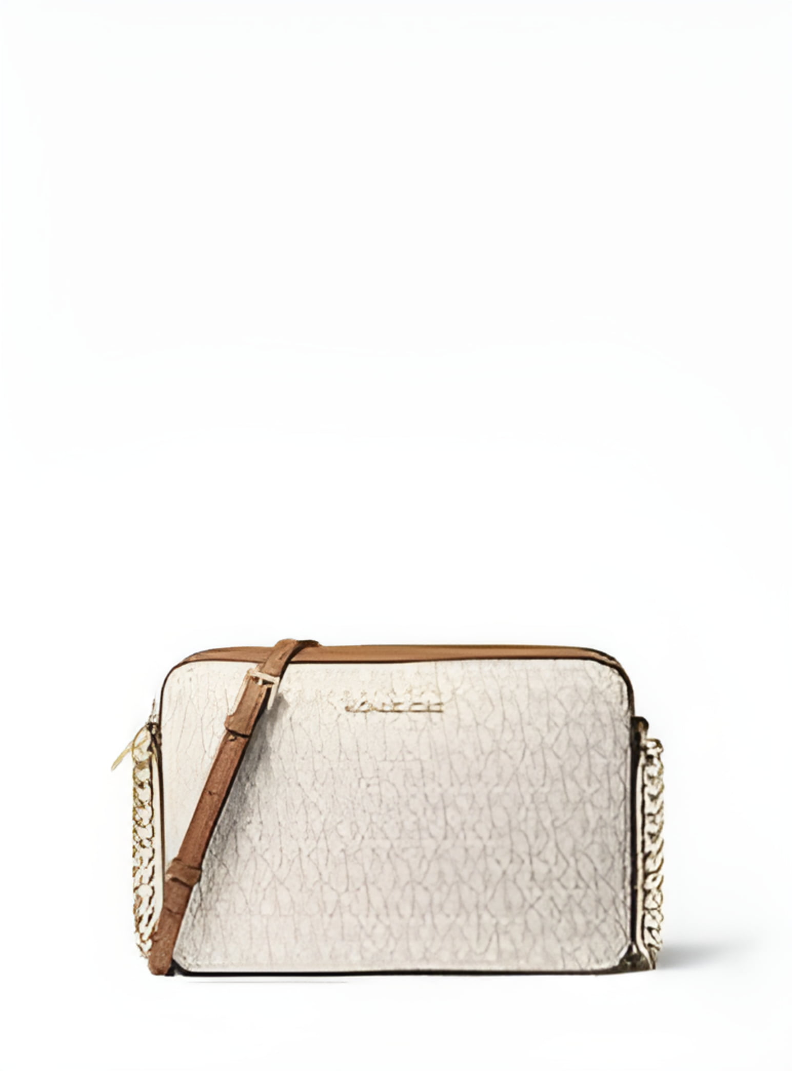 Michael Kors Women's Jet Set Large Saffiano Leather Crossbody Bag