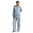 thumbnail image 1 of Polo Ralph Lauren Polo Bear Cotton Long-Sleeve Pajama Set - 4P8046 - R2809 (Small, Oxford Blue), 1 of 3