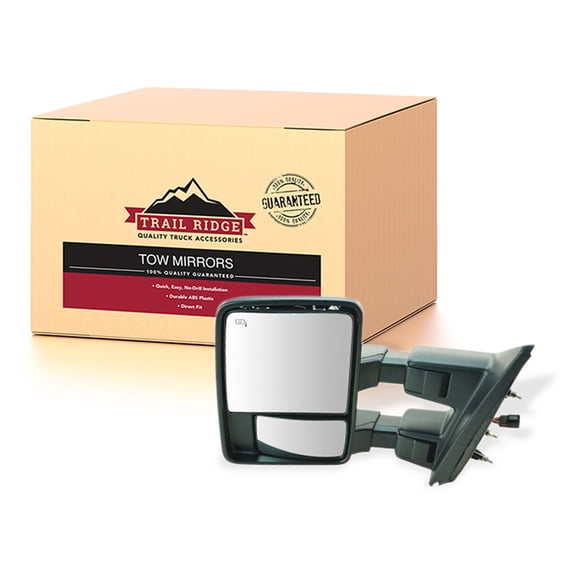 Trail Ridge Tow Mirror Power Fold Telescope Heat Memory Smoke Signal LH for Ford TR00168 Fits select: 2013-2014 FORD F150