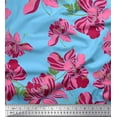 thumbnail image 1 of Soimoi Moss Georgette Fabric Dot & Floral Artistic Decor Fabric Printed Yard 42 Inch Wide, 1 of 3