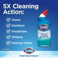 thumbnail image 6 of 2X - Clorox Ocean Mist Clinging Bleach Gel Toilet Bowl Cleaner 24 fl oz, 6 of 7