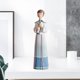 thumbnail image 5 of Adorno de escultu resina de estatua de niñas para estantería de Azul Zulema estatua de las niñas, 5 of 8