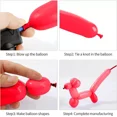 thumbnail image 4 of 50/100pcs 260 Balloons Long Modelling Balloons for Kids Birthday Decoration, 100% Biodegradable Latex Balloons, Safe and Non-Toxic, Perfect for Party Decorations, Arts and Crafts, 4 of 6