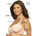 thumbnail image 3 of Paramour by Felina | Topaz Breathable Contour Bra (Warm Nude, 38B), 3 of 4