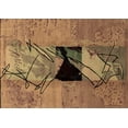 thumbnail image 1 of Ahgly Company Indoor Rectangle Abstract Brown Modern Area Rugs, 5' x 8', 1 of 4