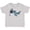 AC-Heather Grey, variant on Great White Shark Boys or Girls Toddler T-Shirt
