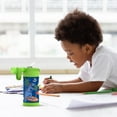 thumbnail image 2 of Thermos Kids Vacuum Insulated Funtainer Water Bottle with Flip Up Straw, 355ml, Dinosaur, 2 of 5