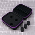 thumbnail image 2 of KAKOWELY Boîte de Rangement pour Huiles Essentielles, Étui de Voyage pour Huiles Essentielles, Bouteille de Parfum Portable pour Rouge à Lèvres, Grande Capacité (Violet), 2 of 4