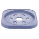 thumbnail image 1 of Dark Blue Plastic Flowerpot Tray for Kitchen Use Durable Planter Pallet Size 16.5x16.5 Inch, 1 of 3