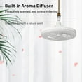 thumbnail image 4 of Sleek 10 Inch Chandelier Style Ceiling Fan Light with Remote Functionality, 4 of 9