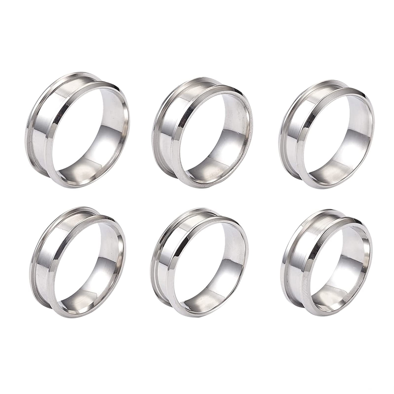SDJMa Ring Size Adjuster for Loose Rings, Pack of 10 Clear Invisible  Jewelry Sizer, Spring Telephone Line Adjustment Ring Guard Resizer Make  Ring