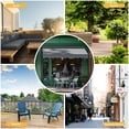 thumbnail image 4 of Uforic 118" Outdoor Manual Retractable Awning Waterproof and UV Protection, for Doors, Decks, Gray, 4 of 6