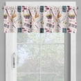 thumbnail image 4 of Ambesonne Music Valance & Curtain, Drums Speakers Records, 55"x30", Multicolor, 4 of 6