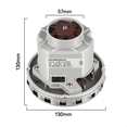 thumbnail image 5 of New 230V 1200W Vacuum Cleaner Motor High Power Universal, 5 of 5