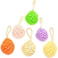 thumbnail image 2 of 6Pcs Body Bath Sponges for Shower,Natural Fiber Soft Body Bath Sponge, Honeycomb Texture Gentle Soothing Exfoliating Cleansing Body Shower for Adults Kids Daily Care, Multi-colored, 2 of 8