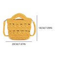 thumbnail image 2 of Bolso Malla Informal Hombro Tejido Mano Ganchillo para Mujer Fiesta Y, 2 of 2