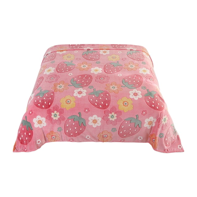 Thick Blankets for Winter with Milk Velvet Flannel Design
