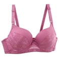 thumbnail image 5 of Tbopshirt Bras for Women Push Up Bra Plus Size Maternity & Nursing Solid Color Maternity Sleeping Underwear with Underwear Daily Bra, 5 of 9