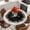 Black, variant on Christmas Round Tablecloth, Fitted Table Cover with Elastic for 36"-44" Round Tables, Xmas Snowman Snowflakes Pine Trees Red Plaid Table Cloth Outdoor Indoor Dinning Party Waterproof Tablecloths
