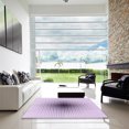 thumbnail image 7 of Ahgly Company Machine Washable Indoor Rectangle Transitional Rich Lilac Purple Area Rugs, 8' x 10', 7 of 7