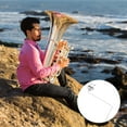 thumbnail image 4 of OULII Support à Pince pour Instruments de Musique Lyre Fer Argenté 1Pcs, 4 of 8