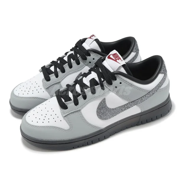 Nike Wmns Dunk Low LX Glitter Swoosh Women Casual Shoes Sneakers HQ3462-191