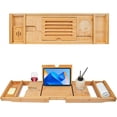 thumbnail image 1 of Graceware Bamboo Bath Table Tray(Natural), 1 of 6
