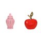 thumbnail image 1 of Jarrón De Jengibre De Porcelana Con Tapa Para Arreglos Florales Y Escultura De Frutas, Figura De Cerámica Para Decoración De Fiestas, Hogar, Sala De Estudio, Cafetería Y Vacaciones., 1 of 8
