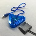 thumbnail image 2 of USB Game Controller Adapter Dual Port Controller to PC USB Conversion Adapter for PS1/PS2, 2 of 5