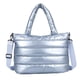 thumbnail image 2 of Elegante Bolso de Mano de Nailon de Gran Capacidad, Acolchado, para Ir de Compras, Trabajar y Viajar (Blanco, Azul, Morado, Rosa y Negro)., 2 of 6
