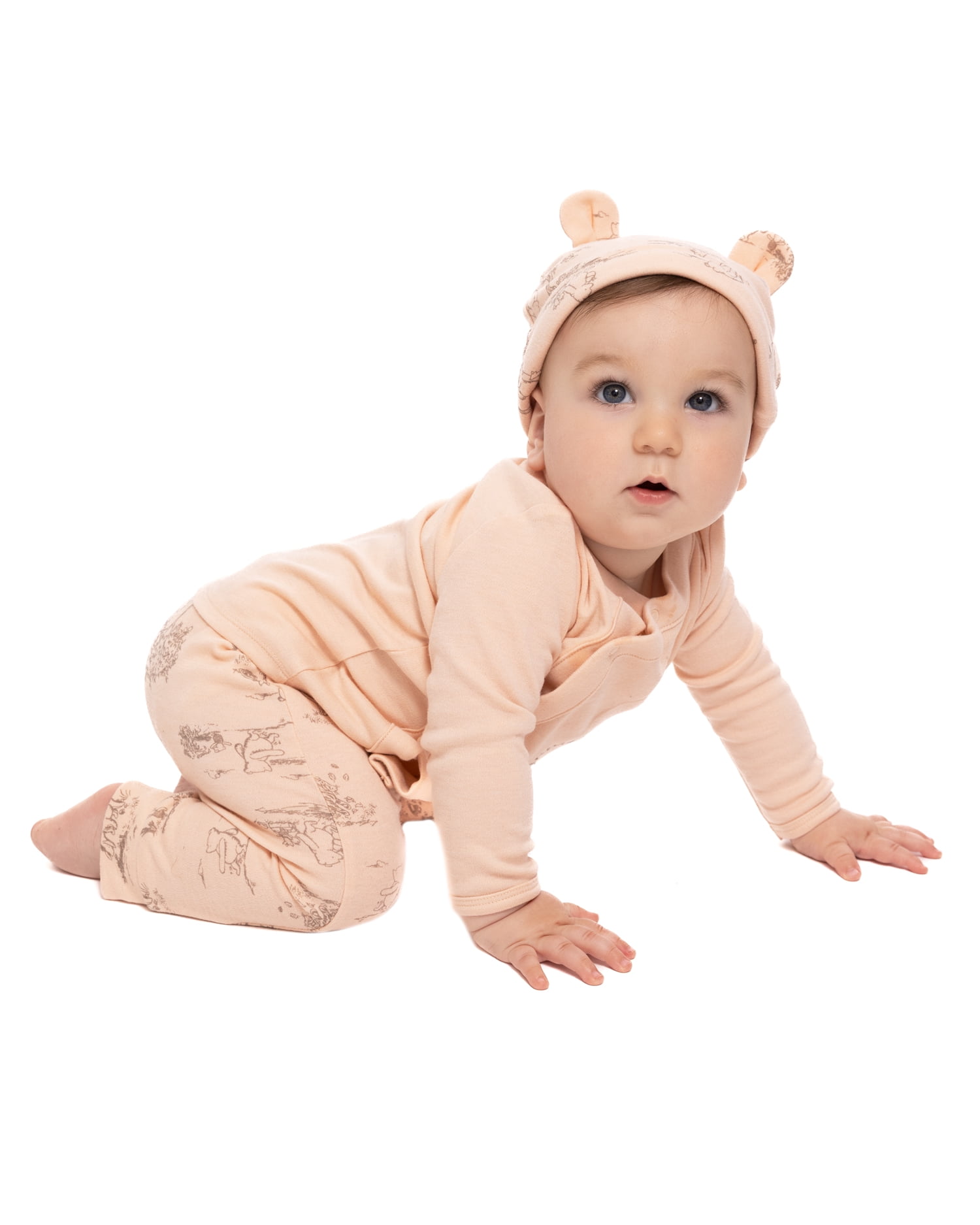 Disney Baby Wishes + Dreams Winnie the Pooh Take Me Home Set, 3-Piece, Sizes Preemie 6/9M