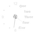 thumbnail image 1 of Etiqueta engomada de acrílico, reloj de pared de acrílico DIY Reloj de pared Etiqueta Reloj Diseño de próxima generación, 1 of 13