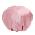 thumbnail image 2 of jiaroswwei Home Women Elastic Reusable Waterproof Shower Cap Head Hair Cover Bathing Hat, 2 of 8