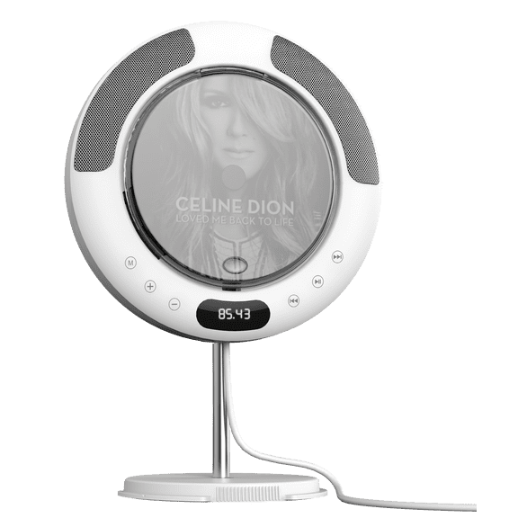 Portable CD Player with Bluetooth, FM Radio, Wall Mounted and Desk Stand CD Music Player Home Audio Boombox with Remote Control, Built-in HiFi Speakers, Support CD, USB, AUX Input/Output