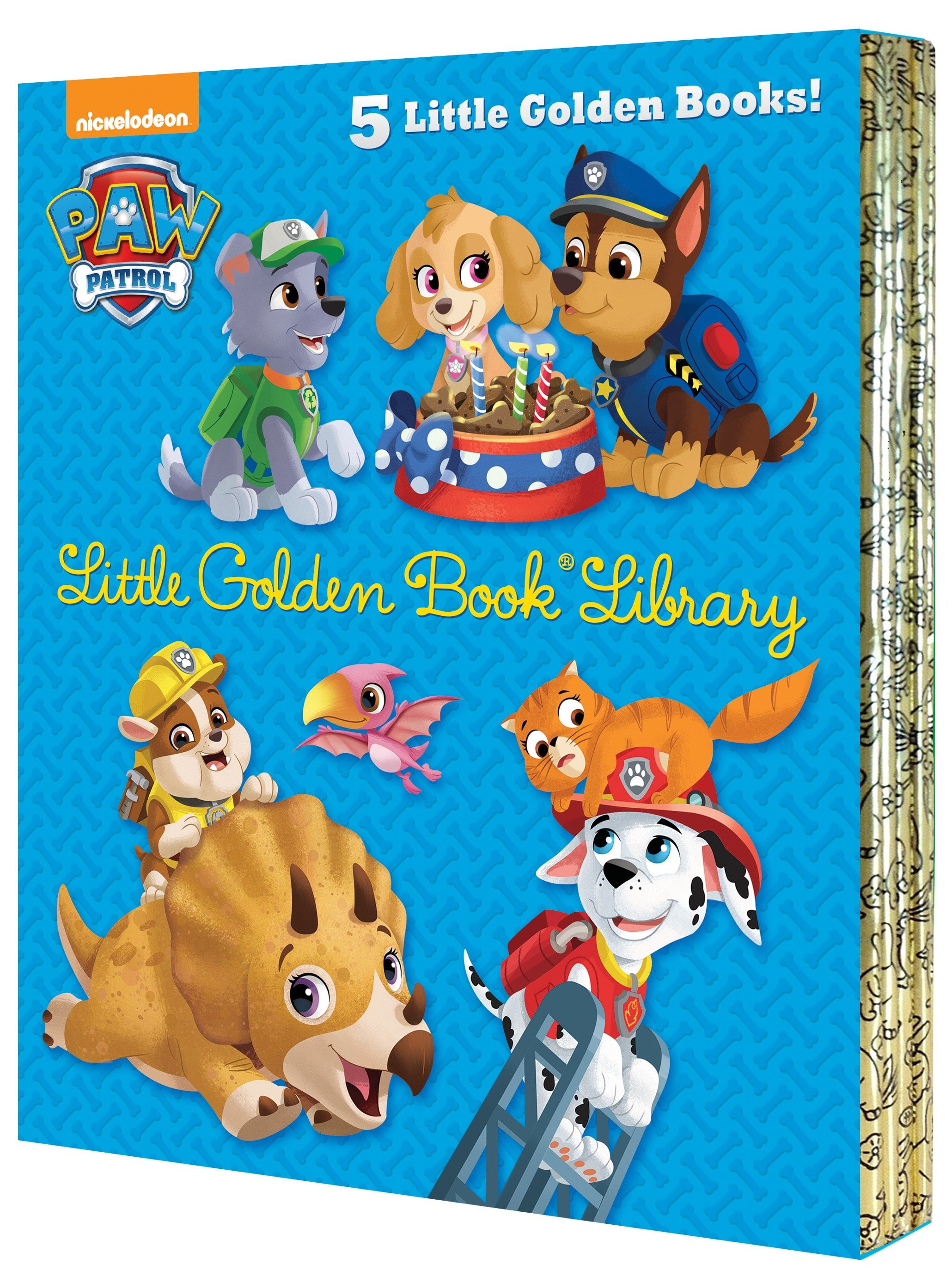 paw patrol book and figures