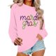 thumbnail image 1 of Mujeres de Manga Larga Tops Navidad Informal Impreso Cuello Tripulado Sudadera Invierno Acogedor, Mujeres de Manga Larga Navidad Tops, 1 of 6