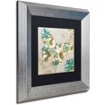 thumbnail image 2 of Trademark Fine Art "Winged Tapestry II" Canvas Art by Color Bakery Black Matte, Silver Frame, 2 of 4