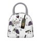 thumbnail image 1 of Disketp Wine Bottles And Grapes Bolsa Térmica para Almuerzo, Lonchera con Abertura Amplia y Gran Capacidad, Organizador Reutilizable para Mujeres, Hombres y Adultos, 1 of 6
